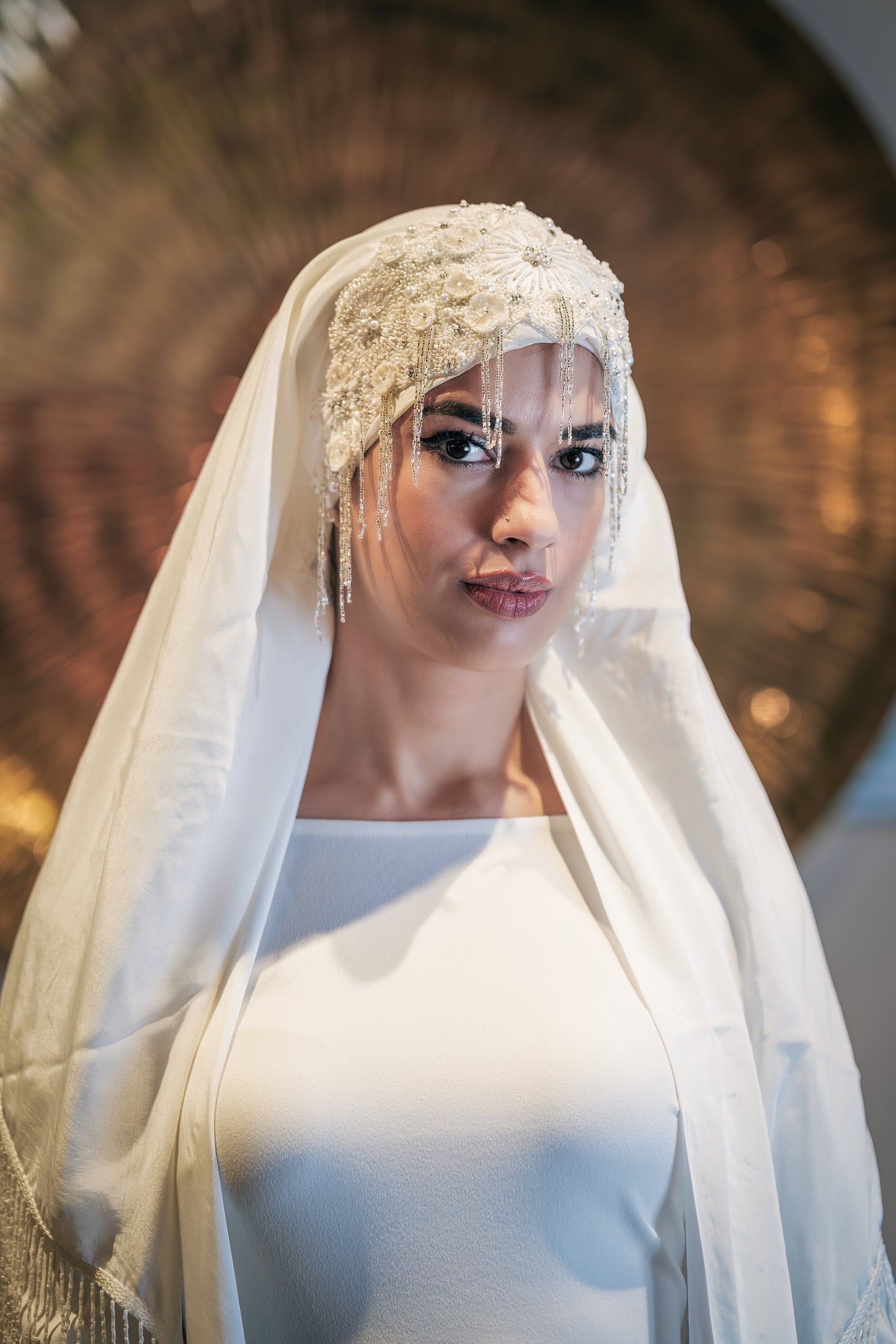 Le Sublime – Foulard Mariée d'Exception