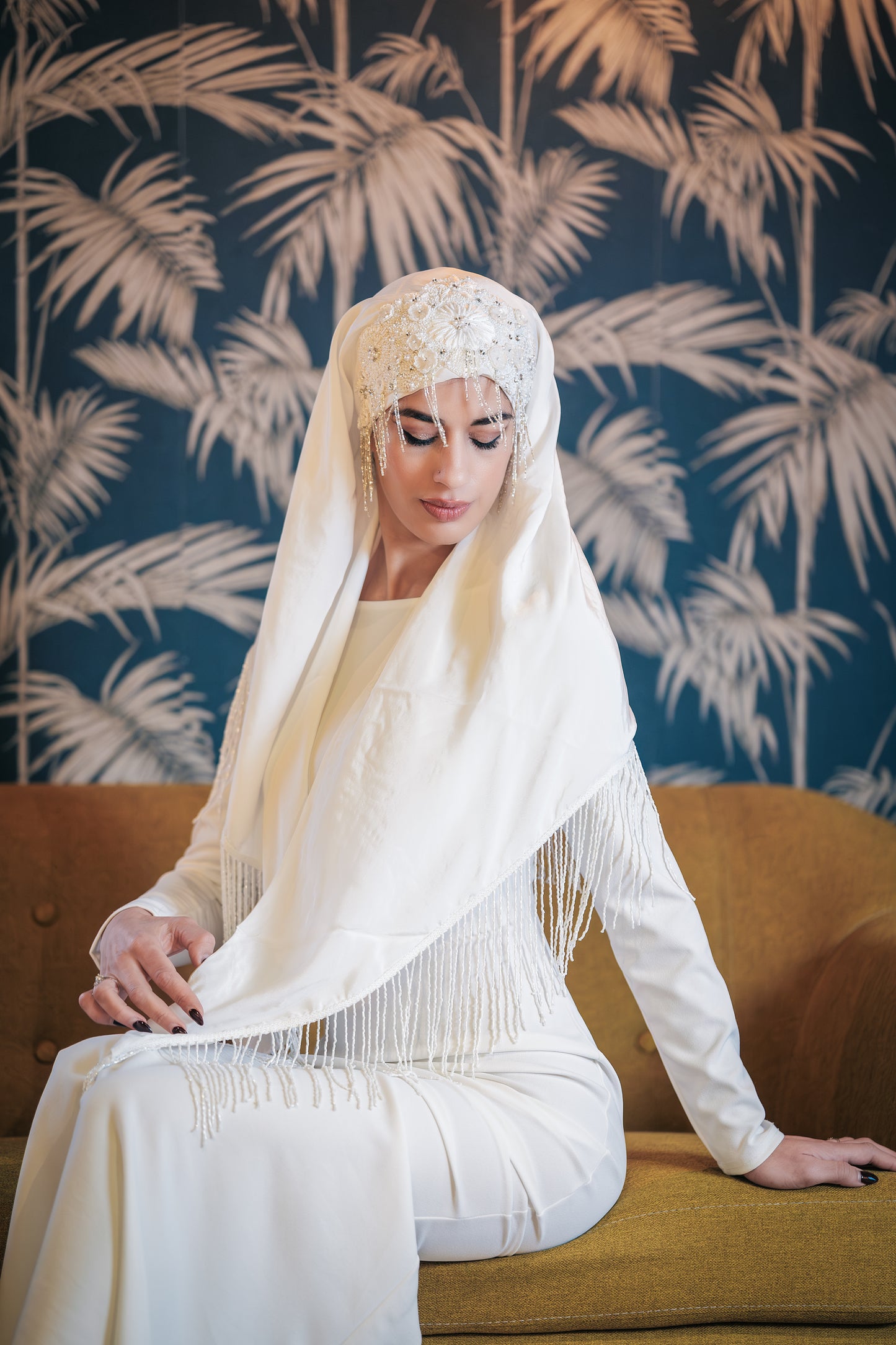 Le Sublime – Foulard Mariée d'Exception